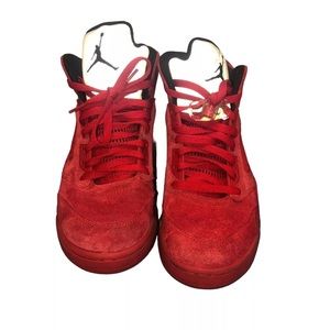 Jordan 5 Retro Red Suede 2017 size 9